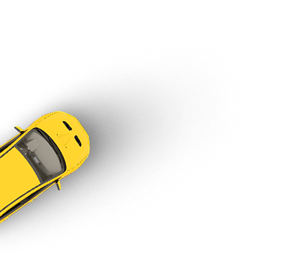 yellow car