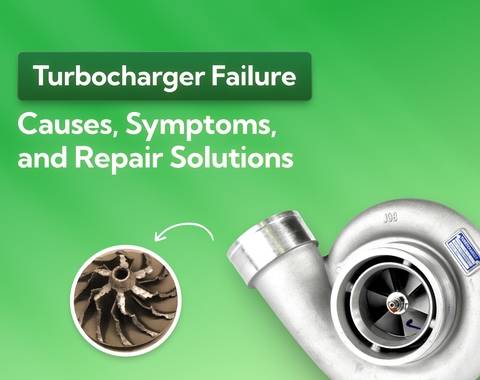 Turbocharger Failure: Causes, Symptoms and Repair Solutions