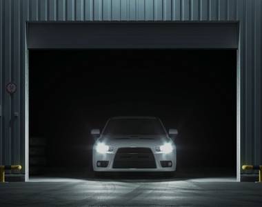 A SORN my car in a garage