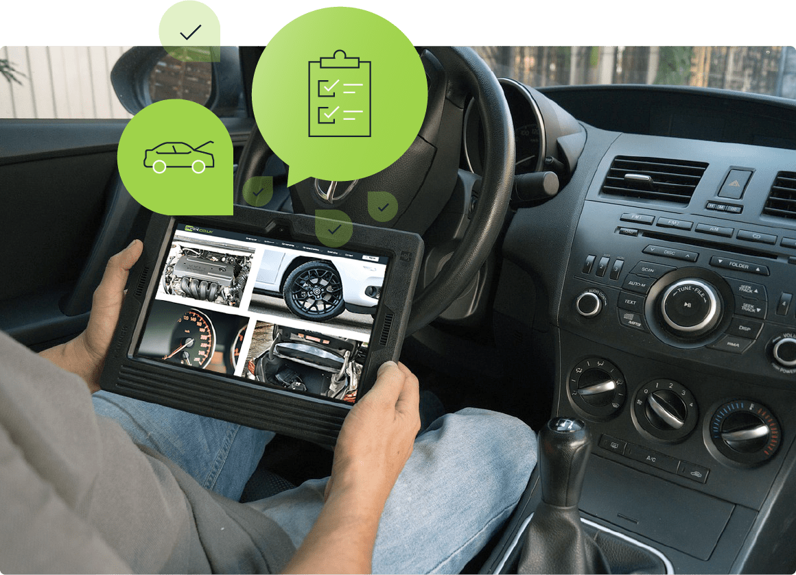 How vehicle inspections work - Step 2