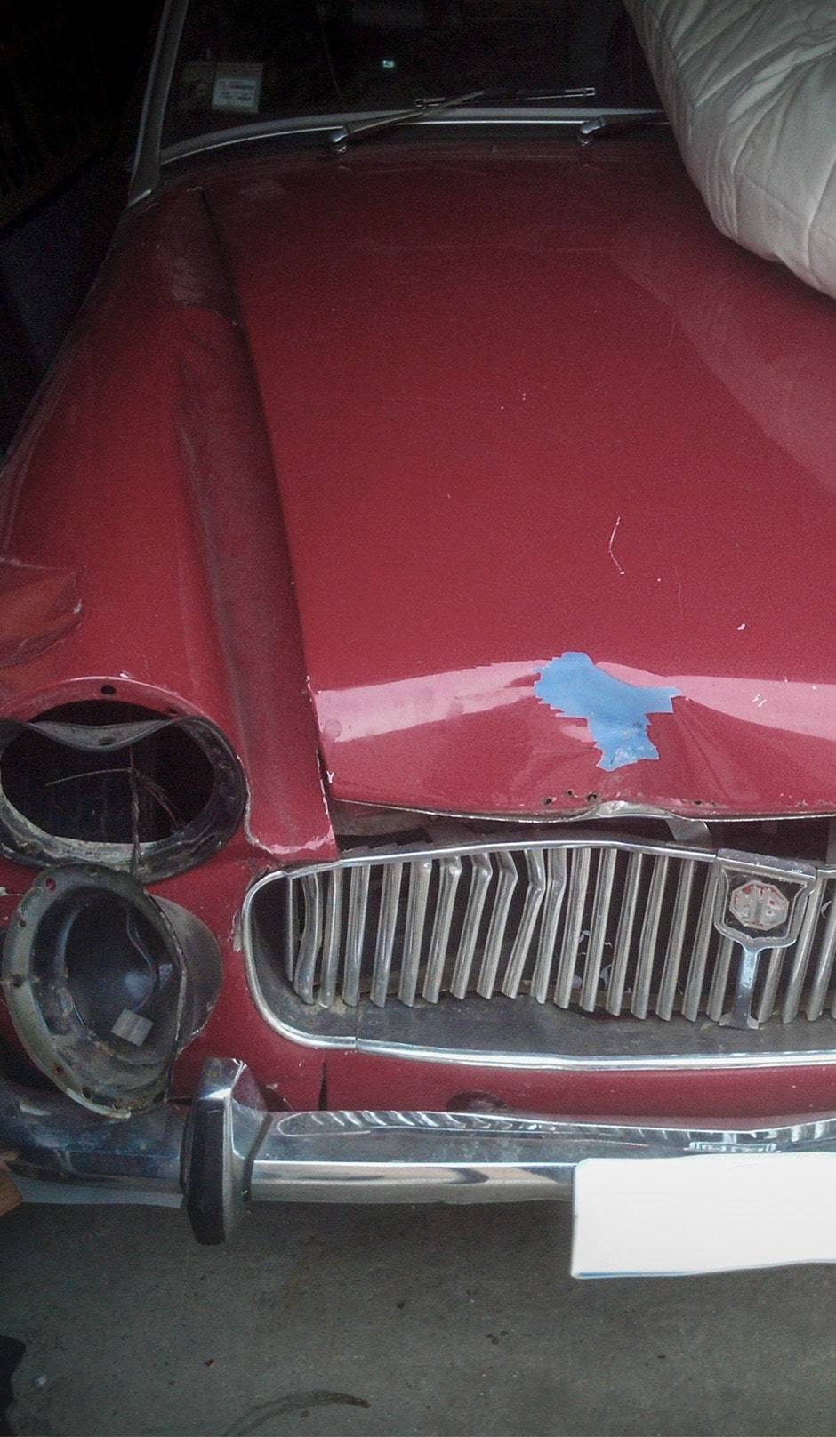 Scrap my MG car