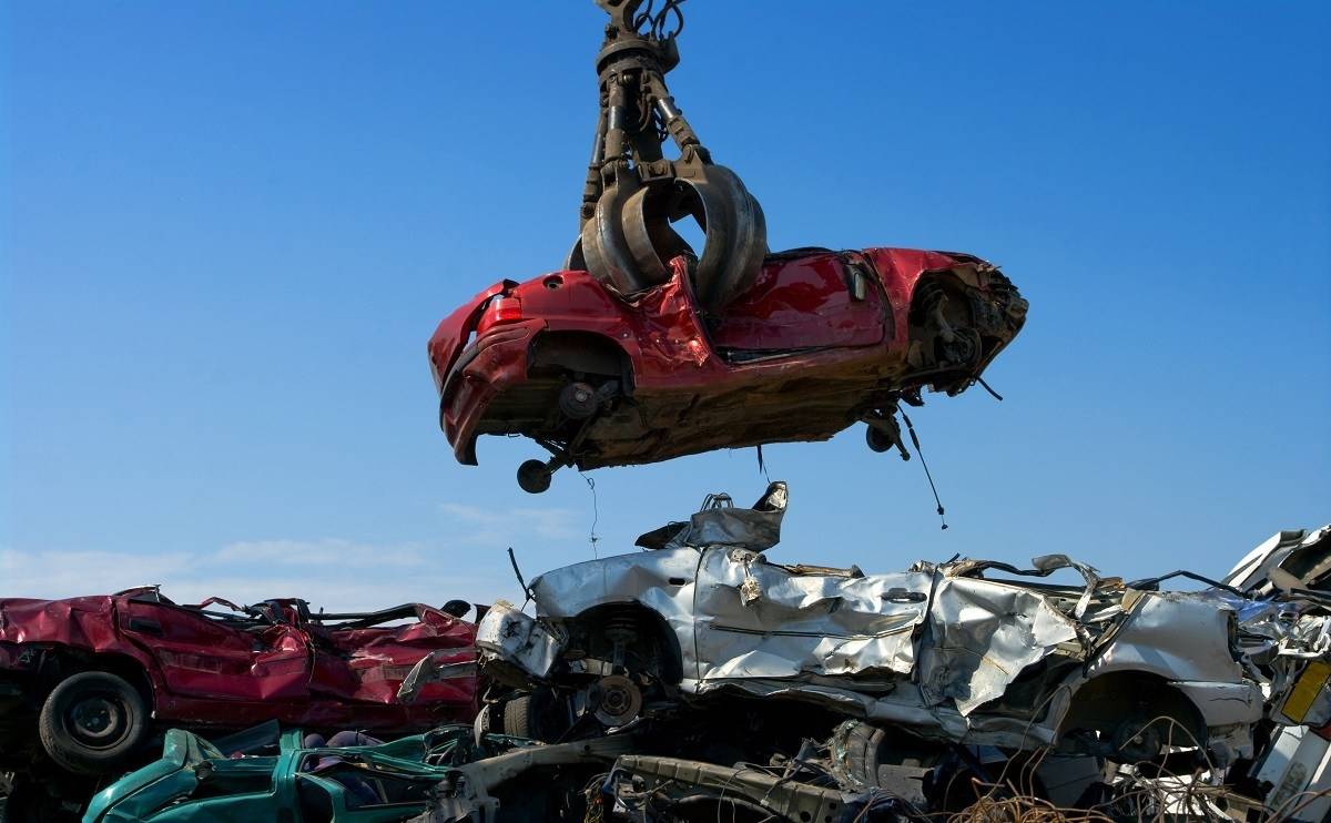 The process of vehicle recycling