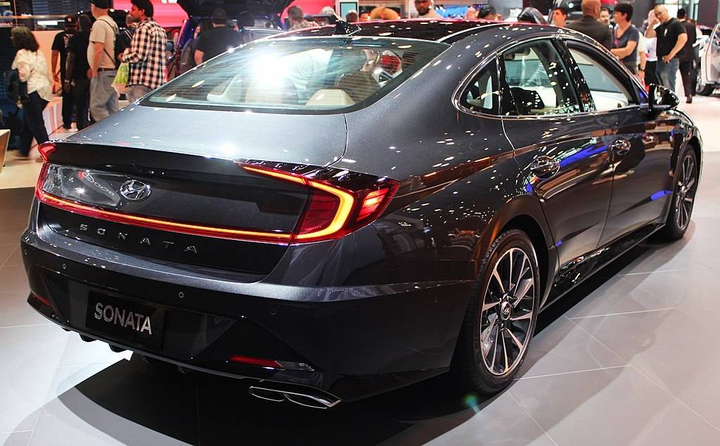 Hyundai Sonata at 2020 motorshow