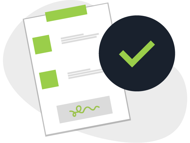 DVLA V5 government form being completed by customer