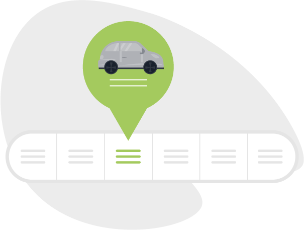 Car road tax bands showing VED costs