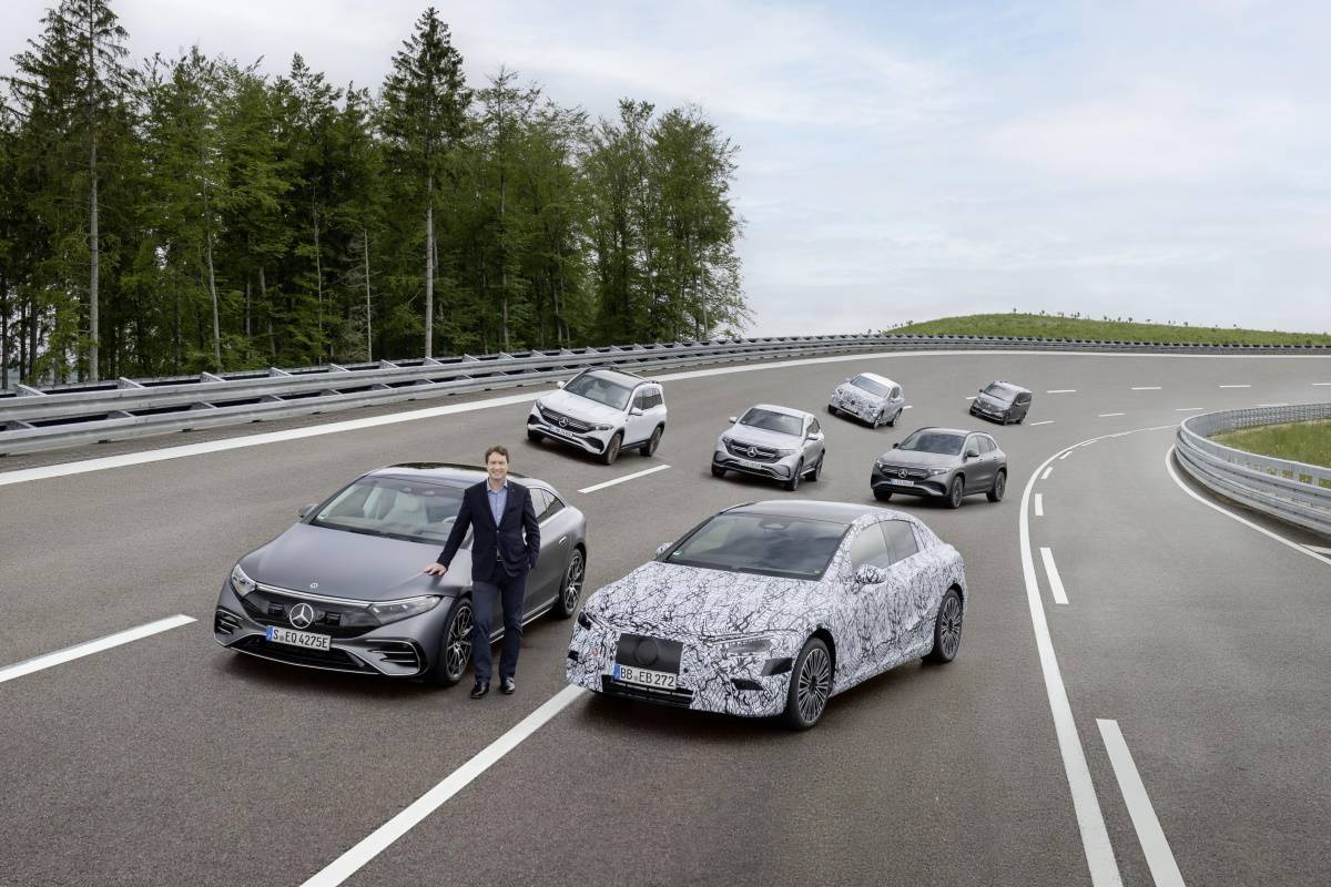 Electric Mercedes Cars - EV's of the future