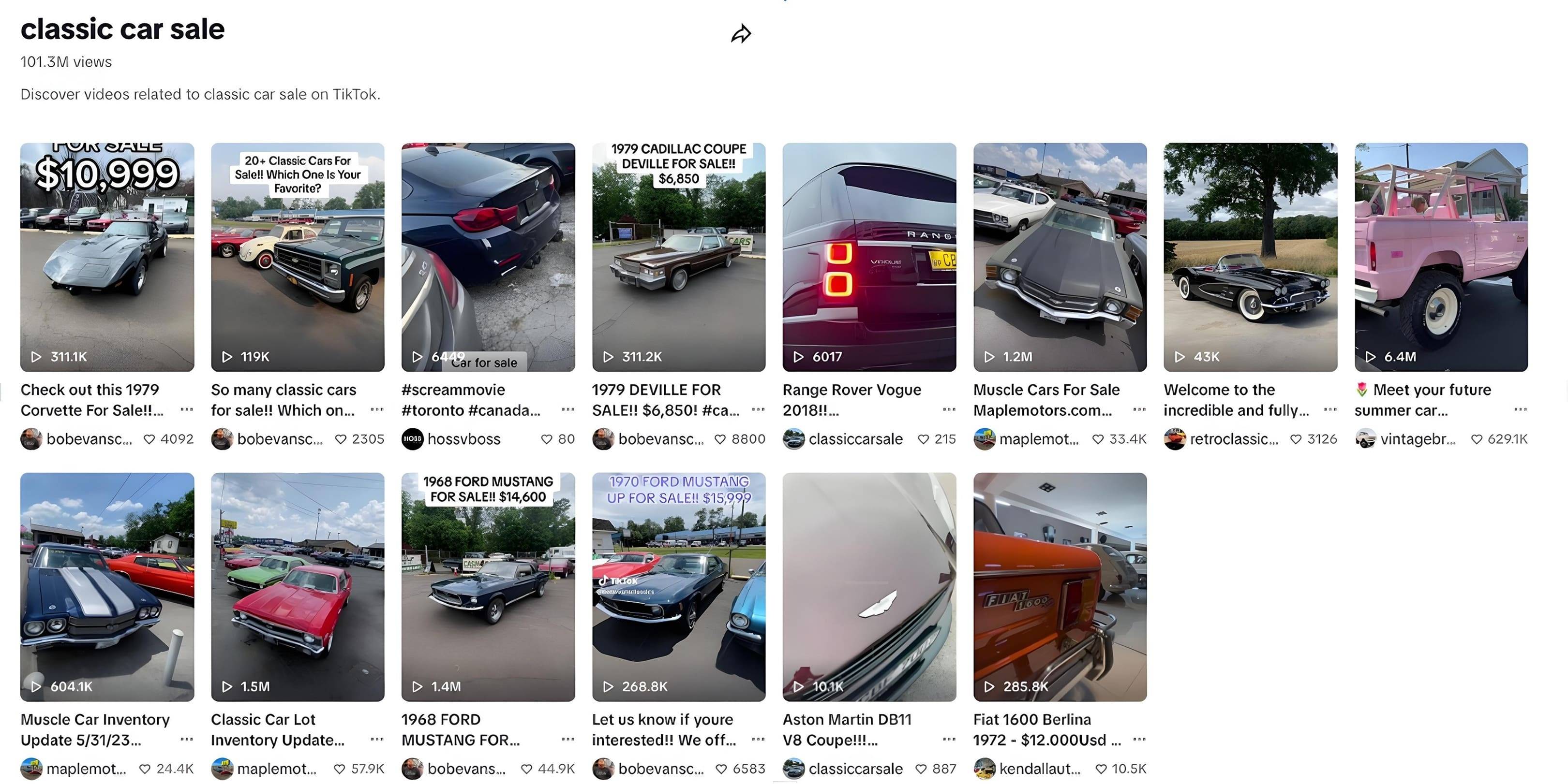 Selling your classic car online