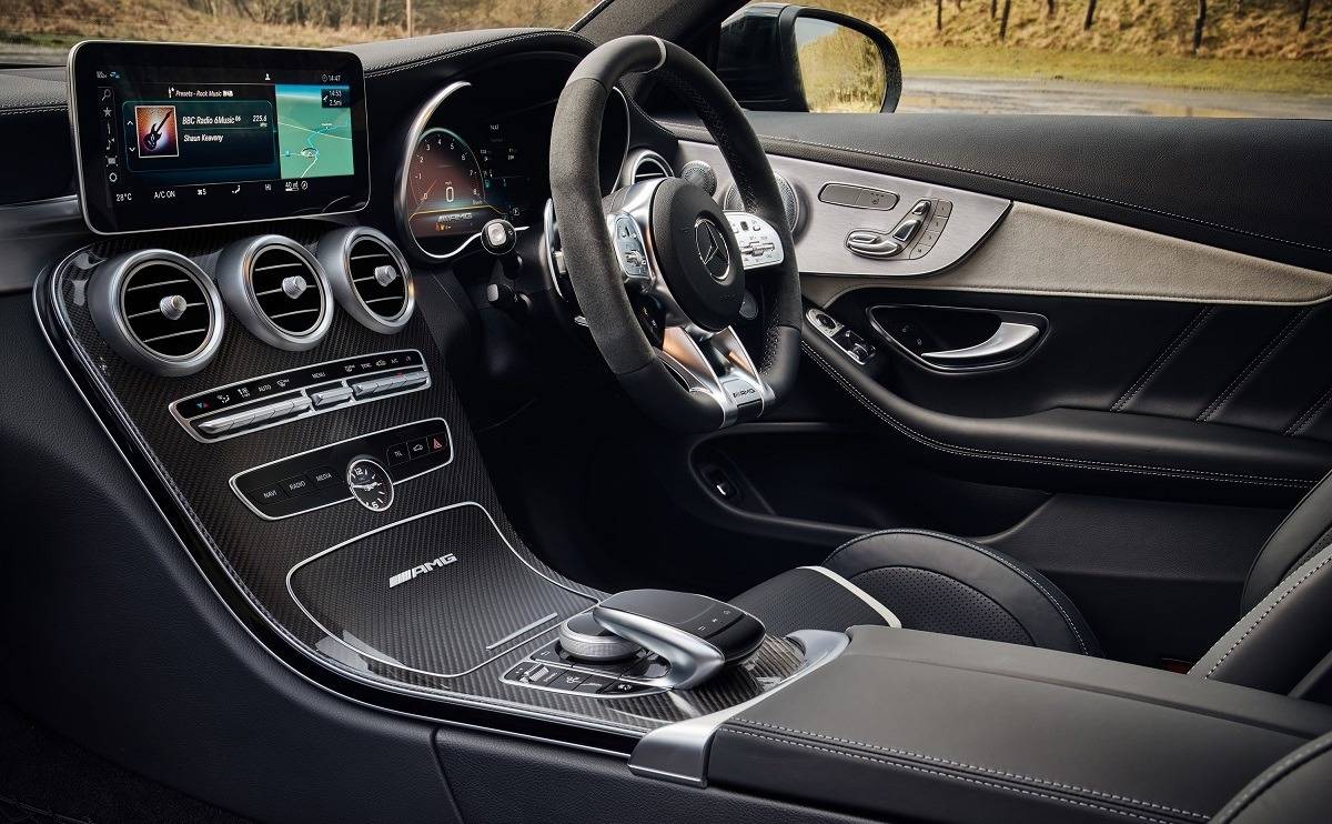 We review the Mercedes-AMG C63 S Coupe - Interior