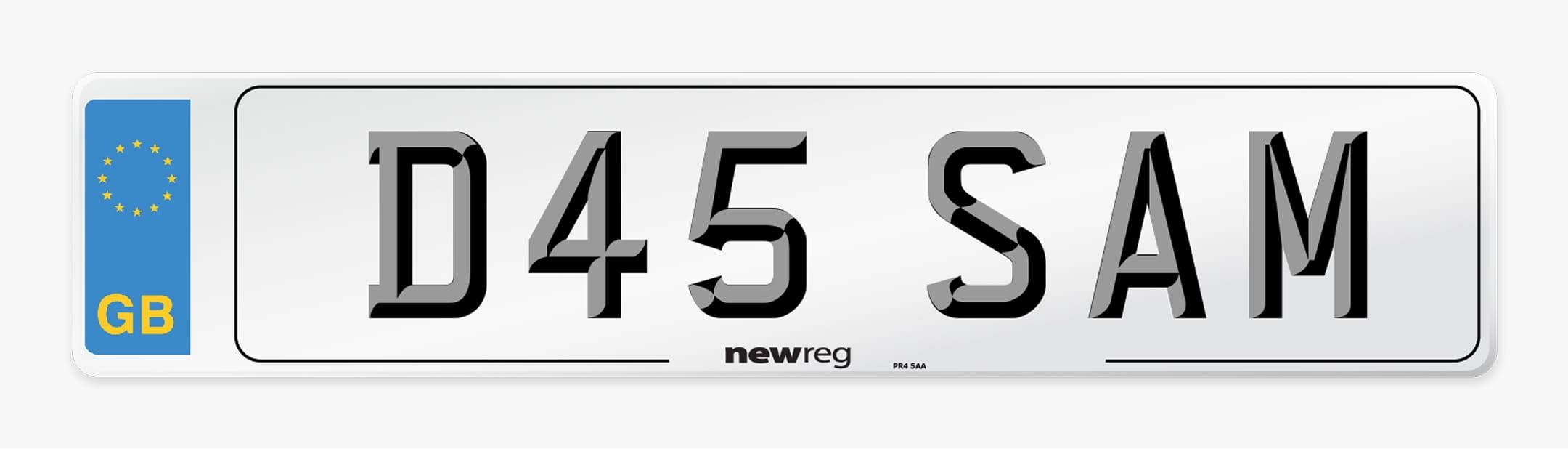 Suffix number plates