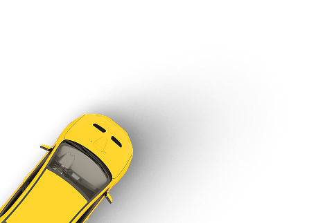 yellow car