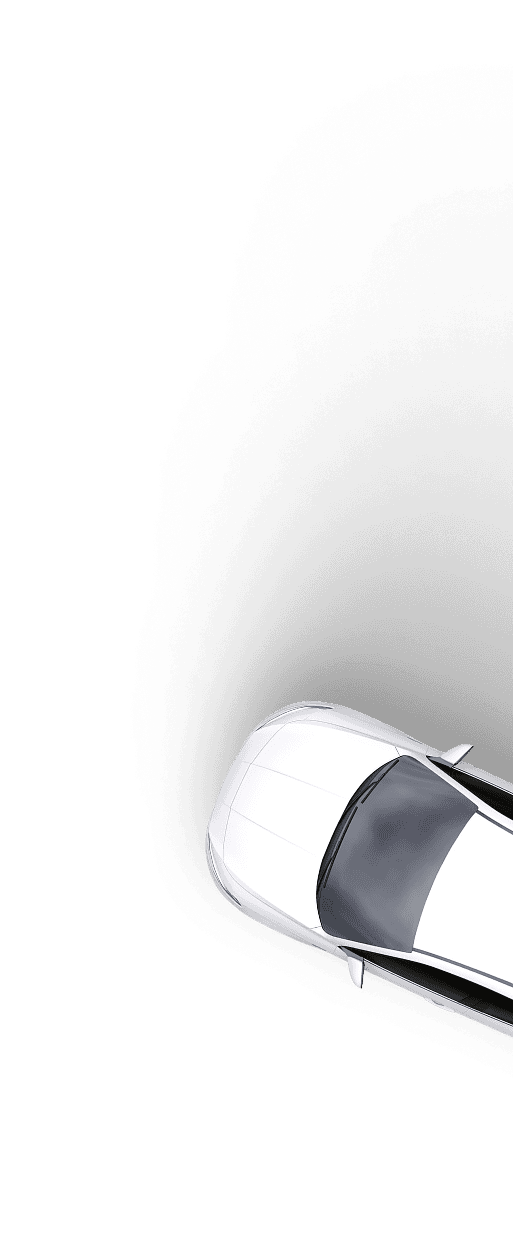 white car